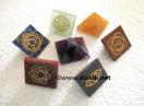 Engrave Chakra Pyramid Set